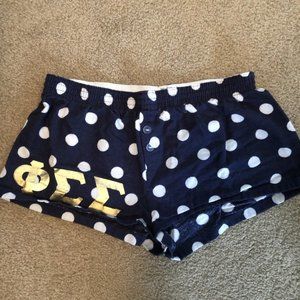 phi sigma sigma sleep shorts